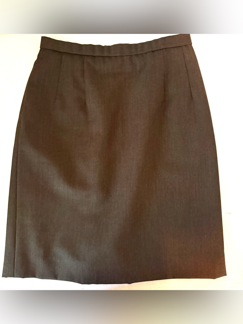 Pendleton Wool Grey Pencil Skirt Size 6P